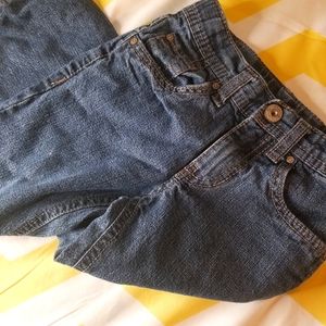 Blue Jean's with glittery gold 4T Cherokee